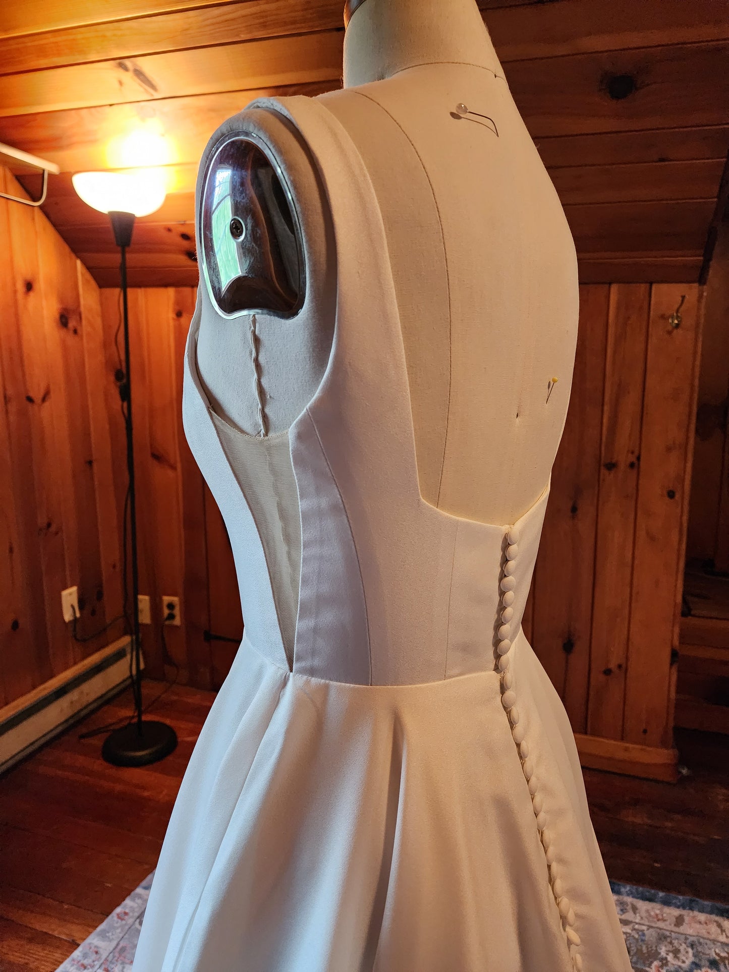 Custom bridal gown