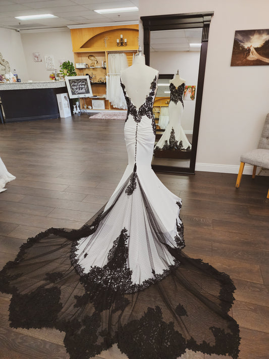 Custom bridal gown