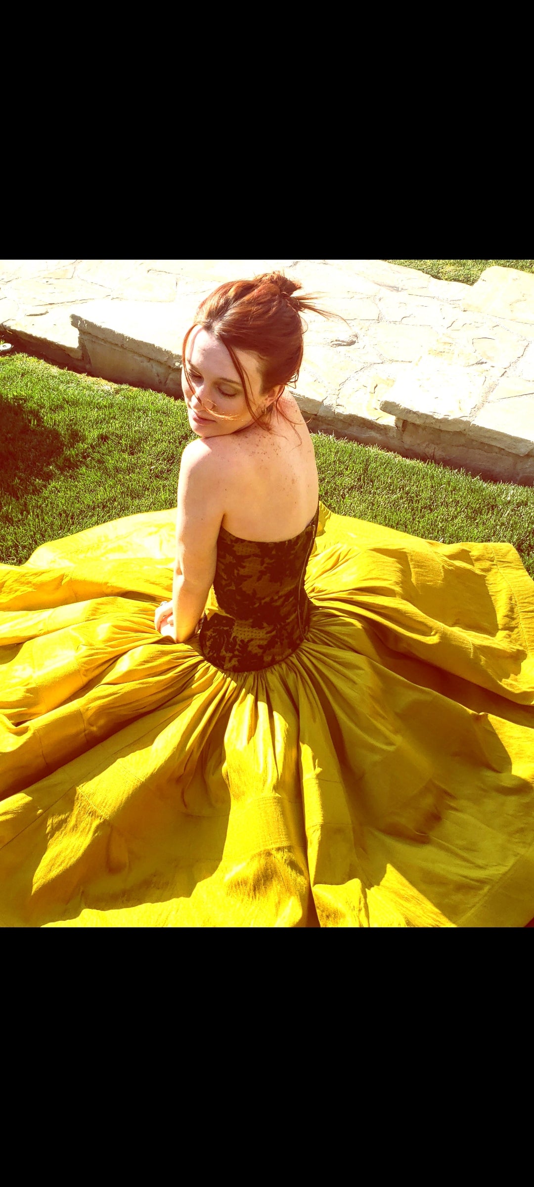 Tea length party dress
