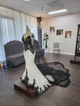 Custom bridal gown